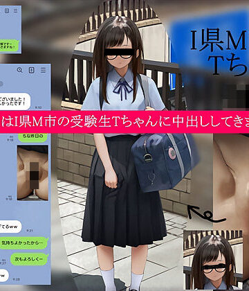 今回はI県M市の受験生Tちゃんに中出ししてきました。【2月10日まで高画質マン写＆本人目線モザイク無し画像付き】【テグラユウキ❤中出し】評価4.50