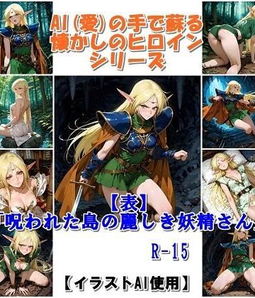 『【表】呪われた島の麗しき妖精さん』AIの手で蘇る懐かしのヒロインシリーズ【非実在創作美少女❤イラスト・CG集】