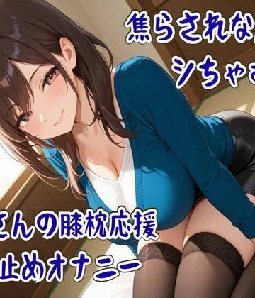 焦らされながらシちゃお〜お姉さんの膝枕応援寸止めオナニー【せみなっつ❤オナニー】