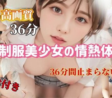 AI制服美少女の情熱体験 – 36分間止まらない悦び【AIT❤動画・アニメーション】