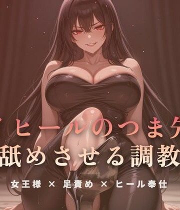 居間の床でハイヒールのつま先を舐めさせる調教【夜の息抜き❤言葉責め】