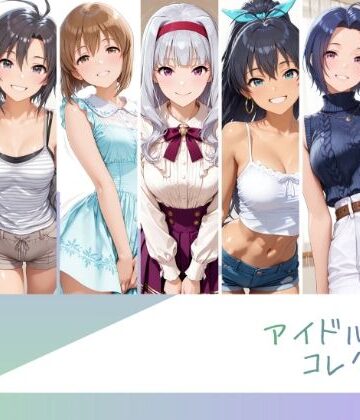 アイドルヌードコレクション 765プロオールスターズ Side-B 編（三〇あずさ/市〇貴音/我〇覇響/ 星〇美紀/荻〇雪穂/菊〇真/音〇小鳥）【RITZ STATION❤イラスト・CG集】評価4.00
