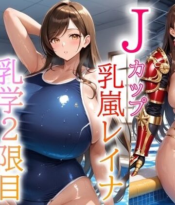 バストガーディアンズ 乳嵐レイナ 乳学2限目乳水学習【ドットテキスト❤巨乳】