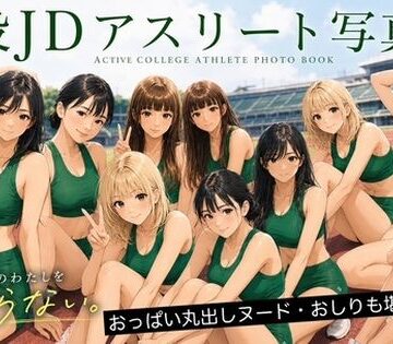 【CG】女子陸上部ヌードグラビア写真集 Vol.3【AI美女アスリート写真集❤学園もの】