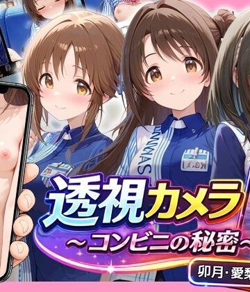 透視カメラ〜コンビニの秘密〜 卯月・愛梨・文香編【アイポスラボ❤動画・アニメーション】