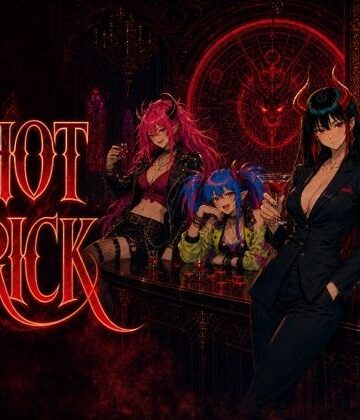 Shot Trick 淫魔とお酒飲み比べ対決【hao❤動画・アニメーション】