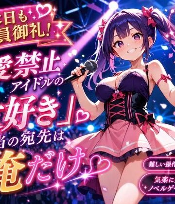 本日も満員御礼！恋愛禁止アイドルの「大好き」、本当の宛先は俺だけ【プリズムK❤巨乳】