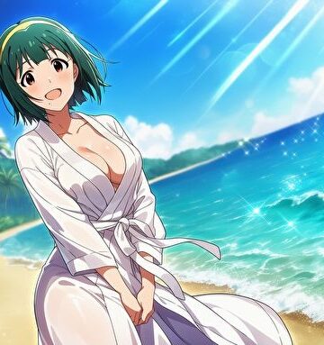 プライベートビーチ 音○小鳥【偶像館❤巨乳】