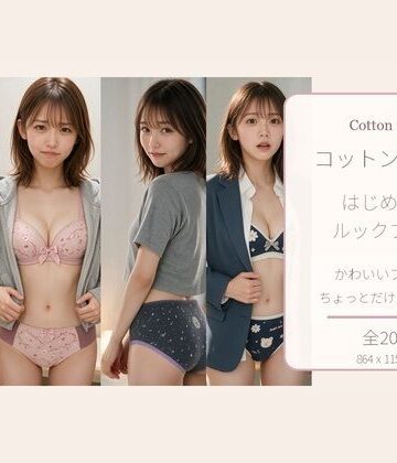 Cotton Days はじめてのルックブック 01 かわいいプリント、ちょっとだけ見てほしい。【Cotton Days❤学園もの】