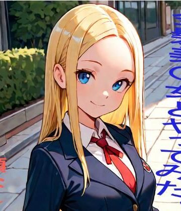 金髪美〇女とやってみた。【顔なし❤ギャル】