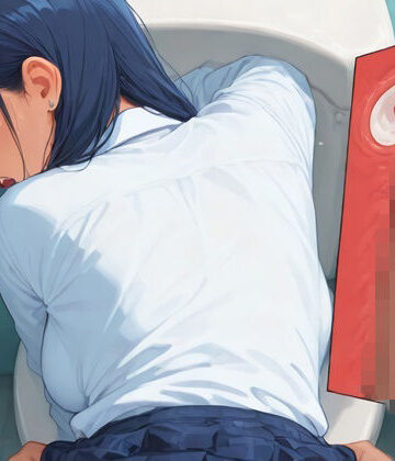 公衆トイレに無理やり連れ込んだギャルに強●中出しイラスト集【田中まさる❤辱め】