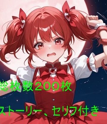 触手に堕ちた赤い髪の魔法少女 〜正義の終わりと快楽の始まり〜【クリームアップル❤触手】
