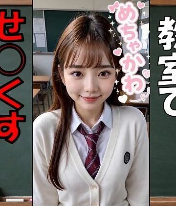 めちゃかわJKと教室でせ○くす【E委員❤制服】評価5.00