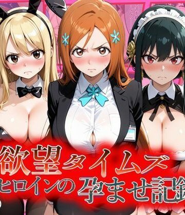 欲望タイムズ ヒロインの孕ませ記録〜織姫・ルーシィ・ヨル〜セリフ付【ジブン❤辱め】評価5.00