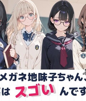 大人しそうなメガネ地味子ちゃん、実はすごいんです！【Luna（ルナ）❤制服】