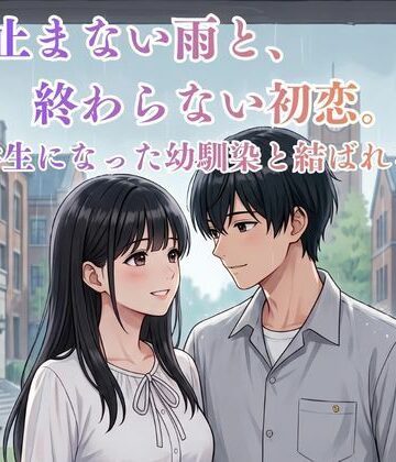 止まない雨と、終わらない初恋。〜大学生になった幼馴染と結ばれる夜〜【MIYABI❤処女】評価4.00