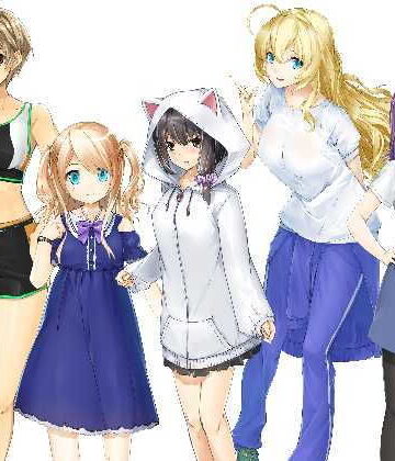 表情追加キャラクター005【ジークンソフト❤スレンダー】