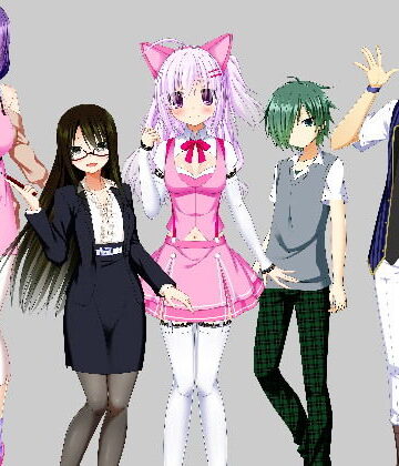 萌えキャラ着せ替え4【ジークンソフト❤ネコミミ・獣系】