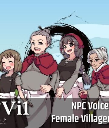NFVi1:NPC Female Villagers Vol.1【ボイスレック❤音声付き】