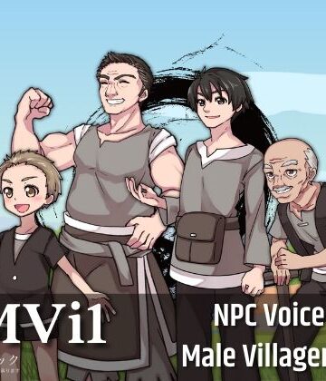 NMVi1:NPC Male Villagers Vol.1【ボイスレック❤音声付き】
