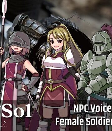 NFSo1:NPC Female Soldiers Vol.1【ボイスレック❤音声付き】