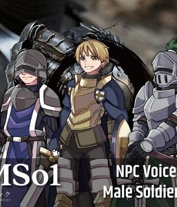NMSo1:NPC Male Soldiers Vol.1【ボイスレック❤音声付き】