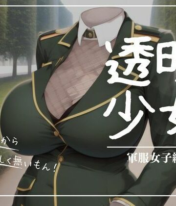 透明少女ー軍服編ー【まんすじラボ❤野外・露出】