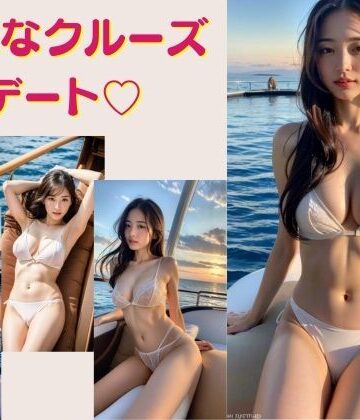 豪華なクルーズで美女とデート【AIプロデューサー❤水着】