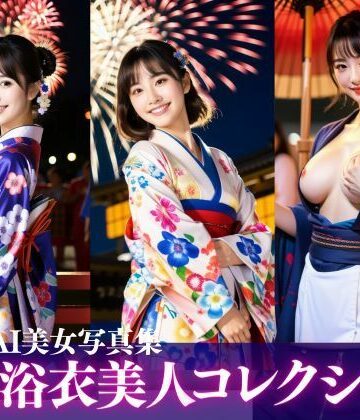 巨乳浴衣美人コレクションズ【キンスイ❤処女】