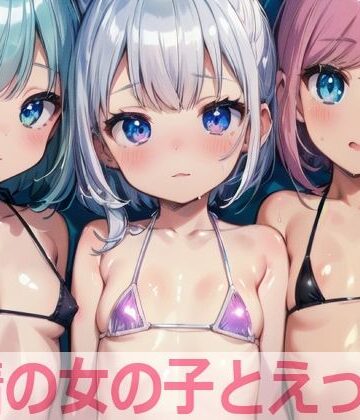 水着の女の子とえっち3【もちもち生産所❤イラスト・CG集】評価5.00