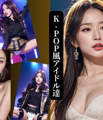 K-pop風 アイドル達【AIプロデューサー❤アイドル・芸能人】