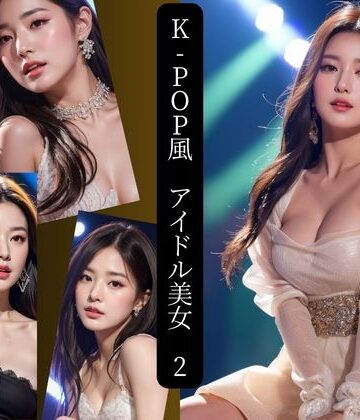 K-pop風 アイドル美女 2【AIプロデューサー❤イラスト・CG集】