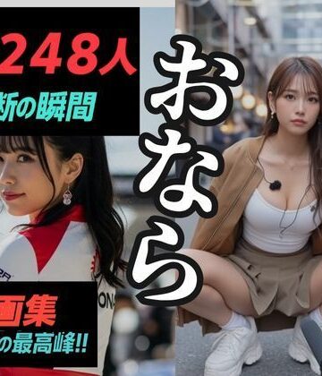 美女248人×禁断の瞬間〜おなら動画集〜【Nokishita❤スポーツ】